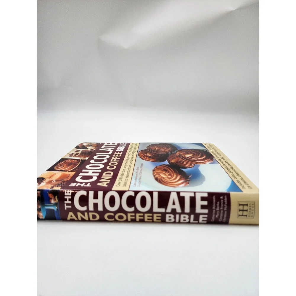 Chocolate & Coffee Bible Hardcover Cookbook Hermes House Recipes Techniques